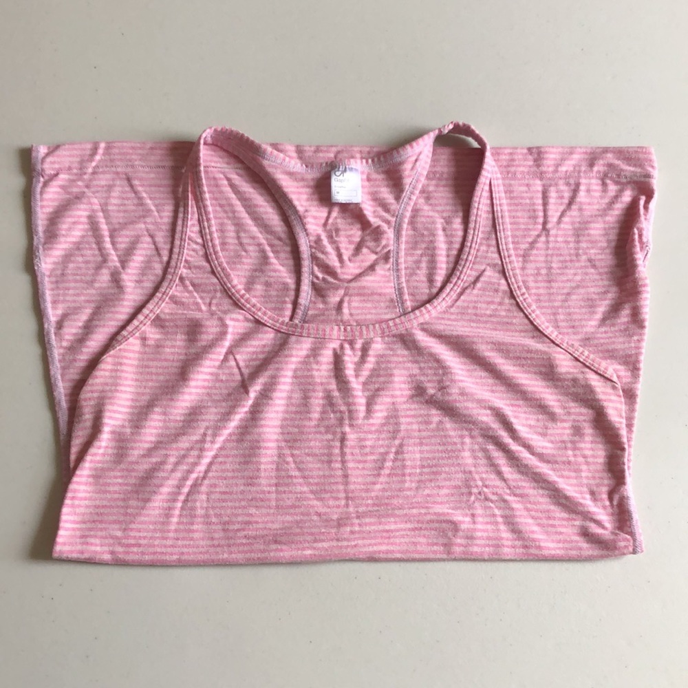 Stripped GapFit Racer Back Tank Top
